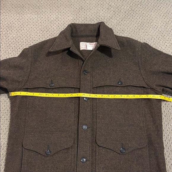 Vintage 1960s-1970s Filson 100% Wool Brown Olympic Cruiser Men’s Size 42 - Picture 8 of 9